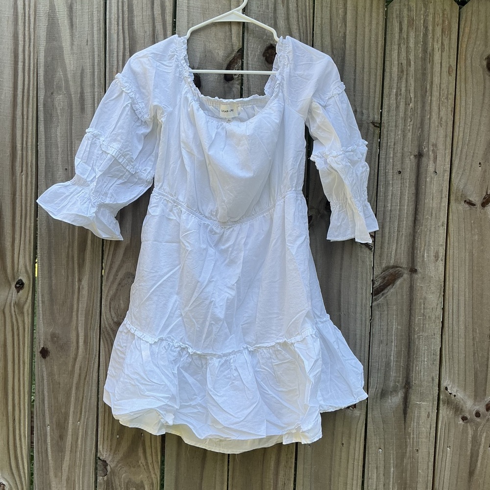 Sugar White Dress